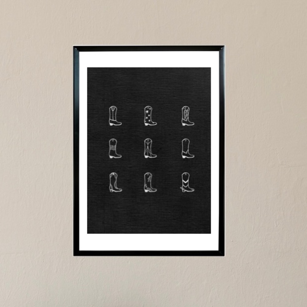 Wall Art or Instant Print | Cowboy Boots | Gift Idea | Rustic | Decor